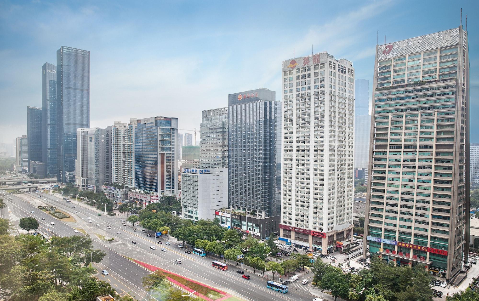 The Langham, Shenzhen Hotel Buitenkant foto